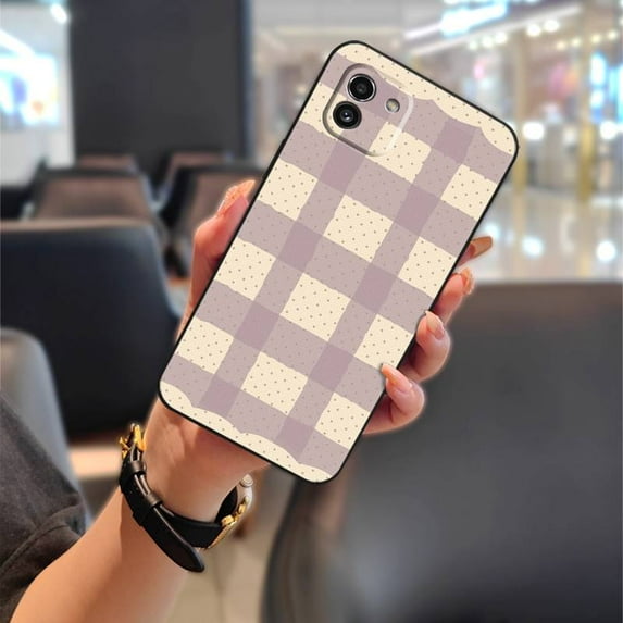 LYM-Phone Case For Samsung Galaxy A03 Global/SM-A035F, Shockproof Waterproof Full wrap Phone Pouch Graffiti TPU Anti-dust Dirt-resistant Cartoon Fashion Design Protective Anti-knock Cute