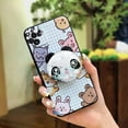 thumbnail image 1 of LYM-Phone Case For Samsung Galaxy A03 Global/SM-A035F, Waterproof Glitter cute Rotatable stand Anti-knock Skin feel silicone Phone Lens Protection Soft Case protective Simplicity Durable, 1 of 9