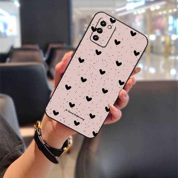 LYM-Phone Case For Samsung Galaxy A03S Asian Version/SM-A037F, Cute Anti-dust Back Cover Soft case Phone Pouch Silicone Animals Waterproof Durable Cartoon Full wrap TPU Protective