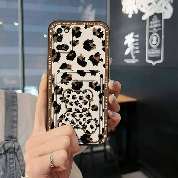 LYM-Phone Case For Samsung Galaxy A03S/SM-A037G, Graffiti Cartoon TPU Durable Card slot Shockproof Card sleeve Back Cover Cute Full wrap protective Soft case Waterproof Fashion Design