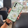 thumbnail image 1 of LYM-Phone Case For Samsung Galaxy A14 5G/4G/SM-A146P, TPU Protective Cartoon Oil Painting Anti-dust Silicone Dirt-resistant Back Cover Anti-knock Durable Shockproof Cute Graffiti flower, 1 of 9