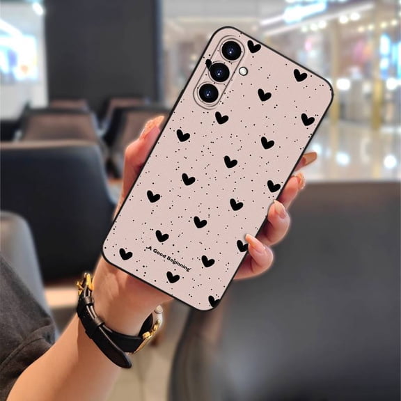 LYM-Phone Case For Samsung Galaxy A15, Anti-knock Dirt-resistant Graffiti TPU Anti-dust Full wrap Shockproof Protective Soft case Durable Cartoon Animals Silicone Fashion Design Cute