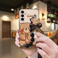 thumbnail image 1 of LYM-Phone Case For Samsung Galaxy A15, Back Cover Waterproof cute Cartoon protective case Simplicity Anti-knock Dirt-resistant silicone Skin-friendly feel soft case Black pearl pendant, 1 of 9