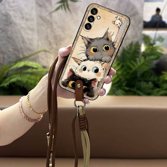 LYM-Phone Case For Samsung Galaxy A25 5G/SM-A256E/B/U, Soft case Dirt-resistant Anti-knock protective Durable Back Cover Waterproof Graffiti Silicone Cute Shockproof Crossbody TPU