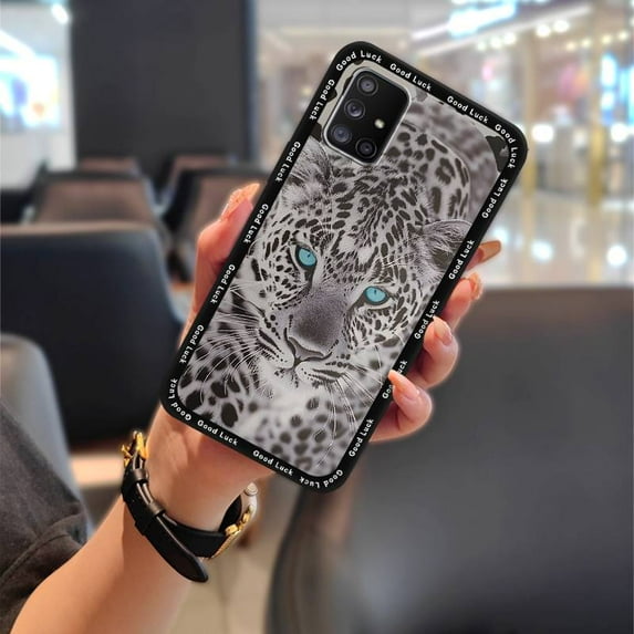LYM-Phone Case For Samsung Galaxy A71 5G/A Quantum, Anti-knock Shockproof Full wrap Graffiti Waterproof Cartoon Phone Pouch Back Cover Anti-dust Fashion Design TPU Protective Silicone