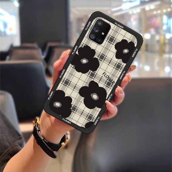 LYM-Phone Case For Samsung Galaxy A71 5G/A Quantum, oil painting Waterproof Cute TPU Full wrap Fashion Design Shockproof Silicone Back Cover Protective Graffiti Phone Pouch Soft case