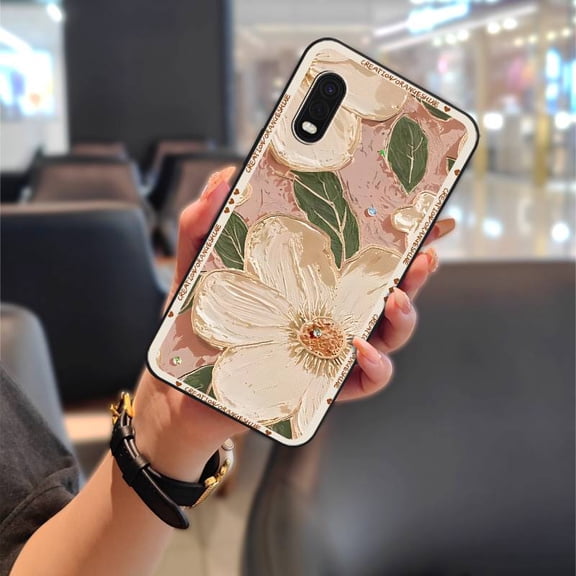 LYM-Phone Case For Samsung Galaxy Xcover Pro, Full wrap Fashion Design Back Cover Durable Anti-knock Phone Pouch Anti-dust Cute Graffiti Protective TPU Silicone oil painting Shockproof