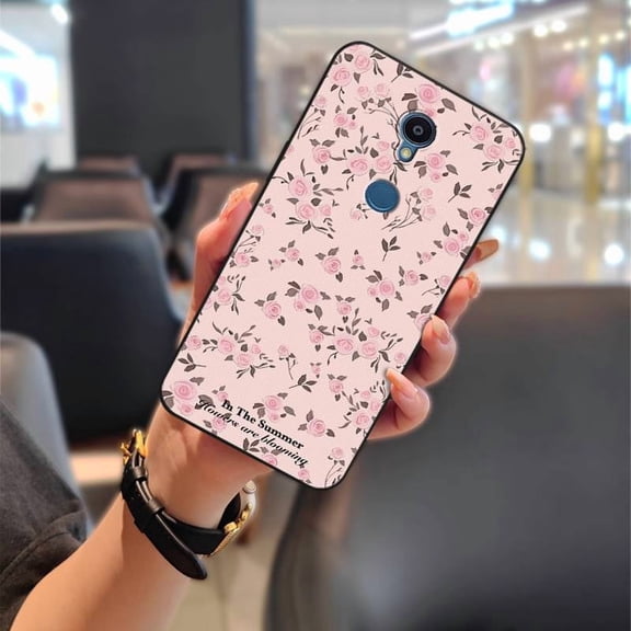 LYM-Phone Case For Sharp Rouvo V, Back Cover Waterproof Graffiti Phone Pouch Protective Durable Fashion Design Dirt-resistant Cute Cartoon oil painting Silicone Shockproof Anti-dust TPU