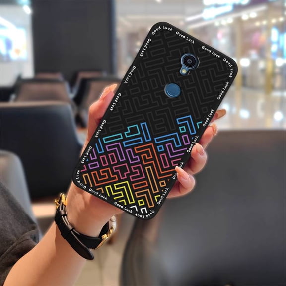 LYM-Phone Case For Sharp Rouvo V, Cute Shockproof Silicone Cartoon TPU Waterproof Back Cover Anti-dust Anti-knock Durable Dirt-resistant protective Full wrap Cover Soft case