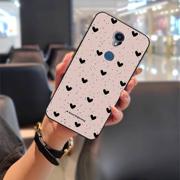 LYM-Phone Case For Sharp Rouvo V, Shockproof Cute Fashion Design Graffiti Soft case Durable Anti-knock Waterproof Cartoon Silicone Animals Protective Dirt-resistant TPU Phone Pouch