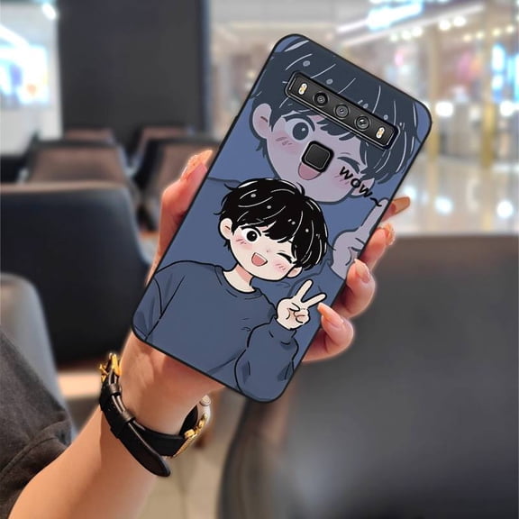 LYM-Phone Case For TCL 10 5G UW, TPU Waterproof Anti-knock Shockproof Couple Back Cover Fashion Design Graffiti Durable Dirt-resistant Full wrap Protective Cartoon Silicone Cute