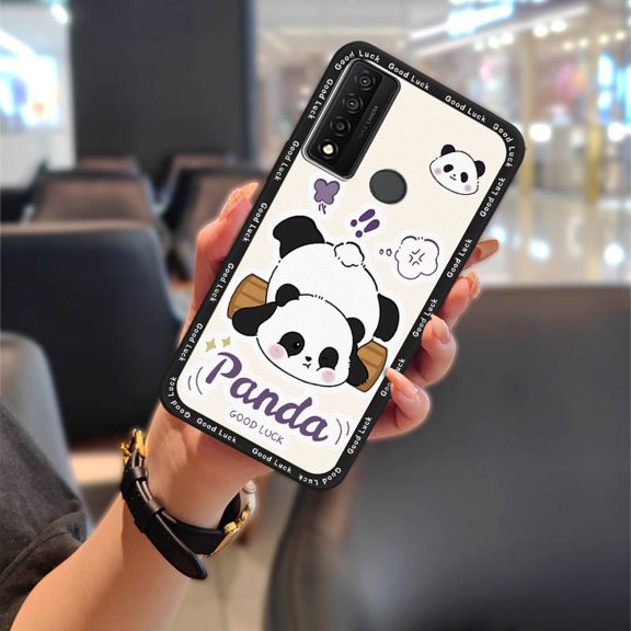 LYM-Phone Case For TCL 20 XE, Dirt-resistant Cartoon Back Cover Anti-dust TPU Cute Anti-knock Full wrap Soft case Durable Waterproof Silicone Graffiti Shockproof Phone Pouch Protective