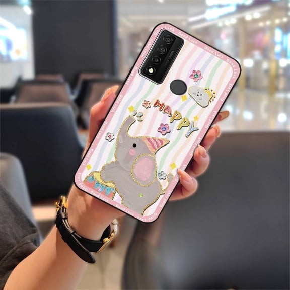 LYM-Phone Case For TCL 20 XE, Silicone Waterproof Dirt-resistant Soft case Durable Back Cover Graffiti Cute Phone Pouch Anti-dust Shockproof Cartoon Protective TPU Fashion Design