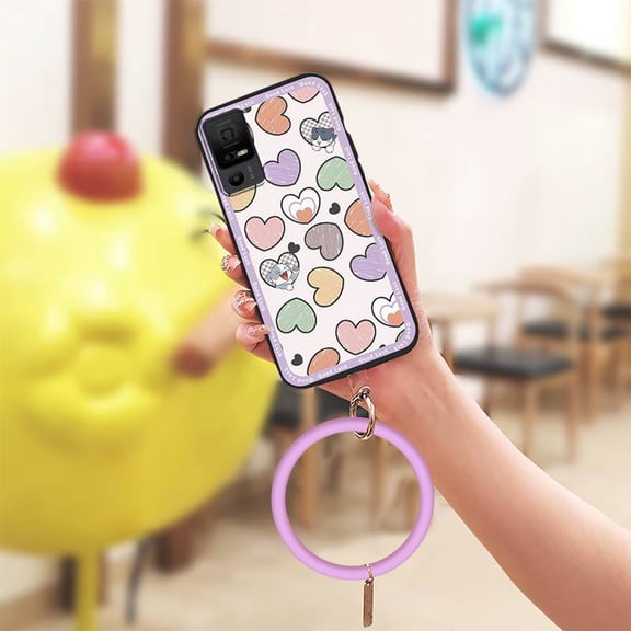 LYM-Phone Case For TCL 40XE 5G/40X 5G/40NxtPaper 5G, Cartoon heat dissipation Solid Color Youth Anti-knock Creative Dirt-resistant Waterproof Back Cover Cute Personality Funny Soft Case