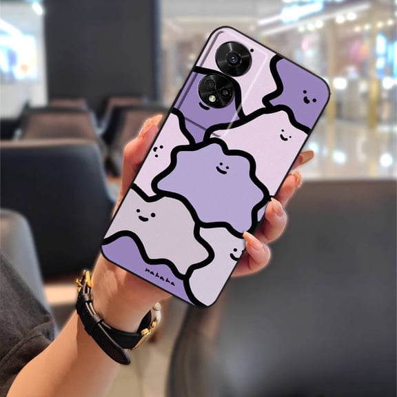 LYM-Phone Case For TCL 50 5G/50XE 5G/50XE NXTPAPER 5G, Back Cover Soft case Graffiti Fashion Design Silicone Waterproof Cute Phone Pouch Animals Durable Full wrap Cartoon Anti-knock TPU