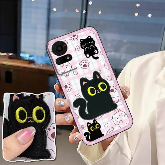 LYM-Phone Case For TCL 50LE/T510SPP/K23/K24, Anti-dust Cartoon Cute 3D Soft case Durable Anti-knock Embroidery TPU Back Cover Protective Fashion Design Full wrap Silicone Waterproof