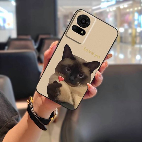 LYM-Phone Case For TCL 50LE/T510SPP/K23/K24, Phone Pouch Cartoon Cute Full wrap Silicone Back Cover Protective TPU Durable Anti-knock Dirt-resistant Anti-dust Shockproof Waterproof