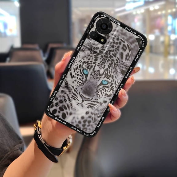 LYM-Phone Case For TCL 50LE/T510SPP, TPU Soft case Anti-dust Cute Back Cover Shockproof Full wrap Silicone Fashion Design Phone Pouch Durable Anti-knock Protective Cartoon Graffiti