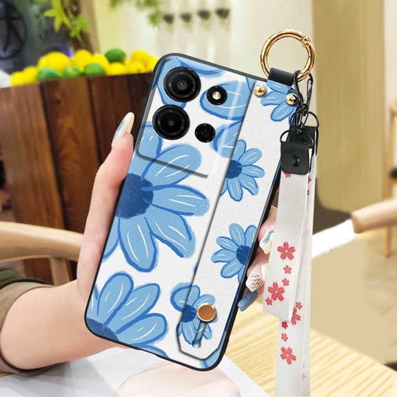 LYM-Phone Case For TCL K32/K33, Durable Anti-knock Lanyard Shockproof ...