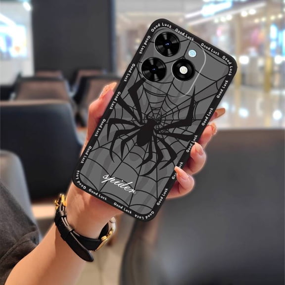 LYM-Phone Case For Tecno Spark Go 2024/Spark20C/BG6/POP8, Durable Phone Pouch Anti-dust TPU Graffiti Shockproof Protective Full wrap Waterproof Cute Fashion Design Cartoon Soft case