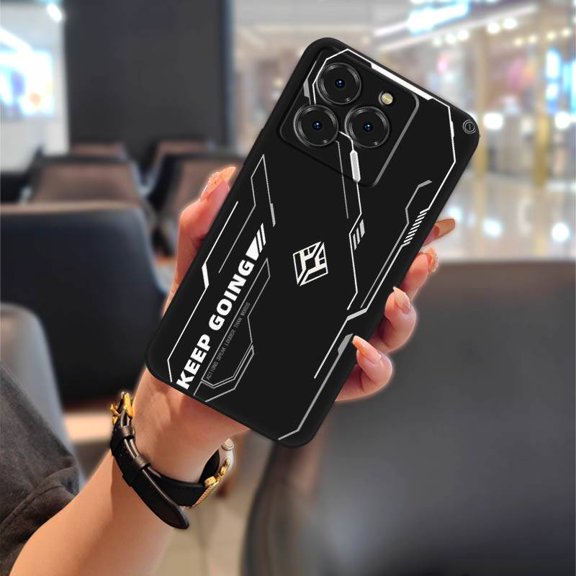 LYM-Phone Case For Ulefone Note20 Pro/Meizu Note21, Dirt-resistant Fashion Design Phone Pouch Waterproof Anti-dust Protective TPU Mecha Soft case Anti-knock Back Cover Silicone Full wrap
