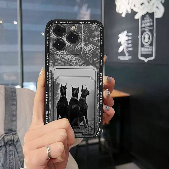 LYM-Phone Case For Ulefone Note20 Pro/Meizu Note21, Full wrap Fashion Design Cartoon Card sleeve Anti-dust Silicone Back Cover TPU Durable Card slot Waterproof Anti-knock Graffiti Cute