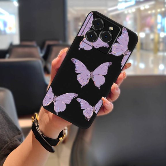 LYM-Phone Case For Ulefone Note20 Pro/Meizu Note21, Phone Pouch Anti-dust Full wrap Waterproof Durable Protective Dirt-resistant Silicone Soft case TPU Shockproof Graffiti Cute Cartoon