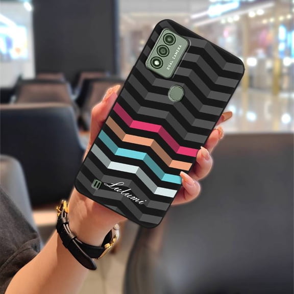 LYM-Phone Case For Wiko Voix/U616AT, Back Cover Full wrap Shockproof Anti-knock Fashion Design Protective Cartoon Phone Pouch TPU Graffiti Cute Durable Dirt-resistant Soft case Anti-dust