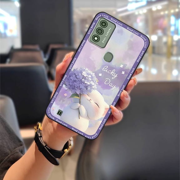 LYM-Phone Case For Wiko Voix/U616AT, Graffiti Cute Cartoon Animals TPU Full wrap Protective Waterproof Back Cover Shockproof Soft case Phone Pouch Silicone Fashion Design Anti-knock