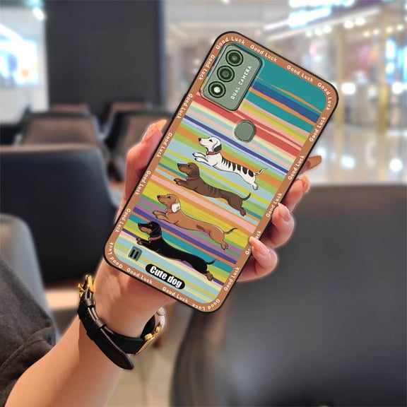 LYM-Phone Case For Wiko Voix/U616AT, Protective Anti-dust Soft case Silicone Back Cover Graffiti Shockproof Durable Fashion Design Waterproof Cartoon Cute Anti-knock Full wrap TPU
