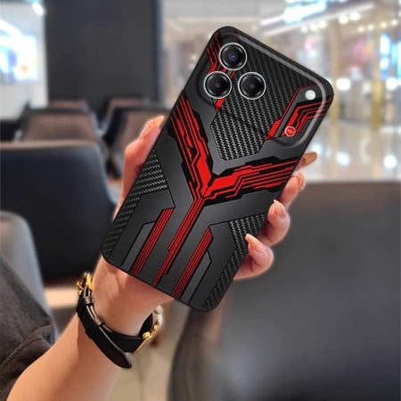 LYM-Phone Case For ZTE Blade V80 Vita/V80 Pro/Nubia V80Design, Soft case Anti-knock TPU Protective Waterproof Durable Phone Pouch Shockproof Silicone Mecha Full wrap Anti-dust Back Cover