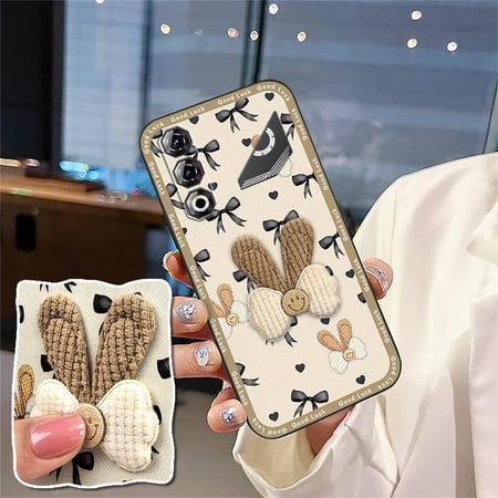 LYM-Phone Case For ZTE Nubia Neo5 Pro, 3D Anti-knock TPU Cloth Patch Full wrap Phone Pouch Fashion Design three-dimensional Protective Cute Silicone Shockproof Dirt-resistant Waterproof