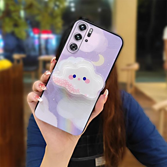 LYM-Phone Case For ZTE Nubia Red Magic9 Pro/9Pro+/9SPro/+, Durable Waterproof Back Cover Cute protective Anti-knock TPU Quicksand Fashion Design Skin feel silicone Soft Case Kickstand