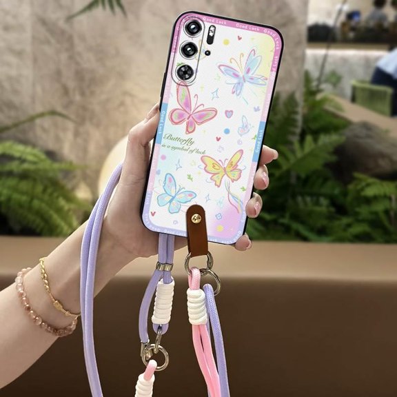 LYM-Phone Case For ZTE Nubia Red Magic9 Pro/9Pro+/9SPro/+, Graffiti Full wrap Crossbody protective Diagonal Anti-dust Anti-knock Waterproof Cartoon Soft case Shockproof Fashion Design