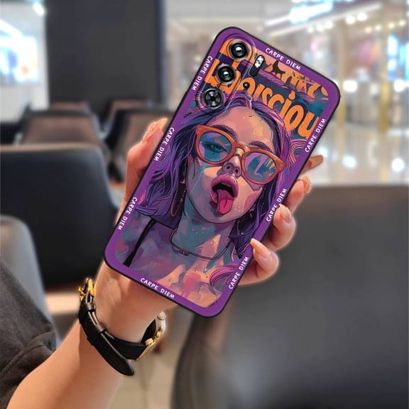 LYM-Phone Case For ZTE Nubia Red Magic9 Pro/9Pro+/9SPro/+, Phone Pouch Fashion Design Dirt-resistant Waterproof Anti-knock Full wrap Cute Protective Cartoon Anti-dust Durable Silicone