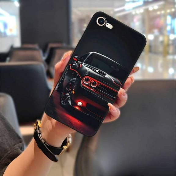 LYM-Phone Case For iphone 7/8/SE 2020/2022/SE2/SE3/ip7/ip8, Dirt-resistant Durable Silicone Fashion Design Shockproof Phone Pouch Protective Back Cover Full wrap Graffiti Cartoon Cute