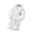 thumbnail image 1 of LYMAYTER 1-12Y Kids Toddler Hooded Bathrobe Casual Warmer Sleepwear Winter Tie-belt Robe Boys Girls‌, 1 of 7