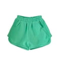 thumbnail image 1 of LYMAYTER 1-9 Years Kids Boys Girls Sweat Pants Shorts Toddler Summer Solid Color Elastic Shorts Baby Loose Breathable Shorts, 1 of 10
