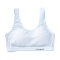 thumbnail image 1 of LYMAYTER 12-15Y Kids Seamless Training Bras Girls Soft Cotton Breathable Mesh Bra Racerback Fixed Pads‌, 1 of 8