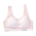 thumbnail image 1 of LYMAYTER 12-15Y Kids Seamless Training Bras Girls Soft Cotton Breathable Mesh Bra Racerback Fixed Pads‌, 1 of 8