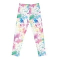 thumbnail image 1 of LYMAYTER 3-10 Y Girls Milk Silk Leggings for Kids Baby Printing Thin Bottoms Pantstoddler Spring Fall Stretch Trousers, 1 of 9