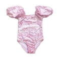 thumbnail image 1 of LYMAYTER 3-12Y Girls Ruffles Swimsuits for Kids Toddler Summer Floral Printing Bathing Suits Swimwear, 1 of 10