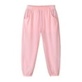 thumbnail image 1 of LYMAYTER 5-14 Years Boys Girls Long Trousers for Kids Baby Solid Color Stylish Pants Toddler Outdoor Jogging Sweat Pants, 1 of 9