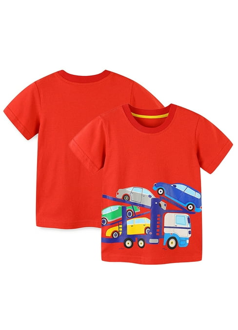 BOYS SHORT SLEEVE T - SHIRT  (2-8 Years)