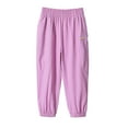 thumbnail image 1 of LYMAYTER Baby Kids Girls Cotton Long Trousers Anti-mosquito Lantern pants for 2-12 years Toddler Summer Jogging Sweat Pants, 1 of 9