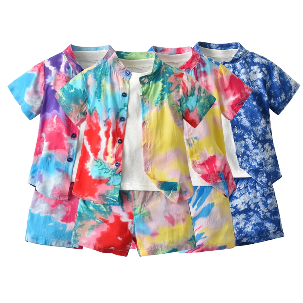 Baby tank and shorts set in bananas