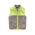 thumbnail image 1 of LYMAYTER Boys Girls Warm Vest for Kids Toddler Solid Color Tank Boys Sleeveless Cardigan Jacket for 1-12 Years, 1 of 7