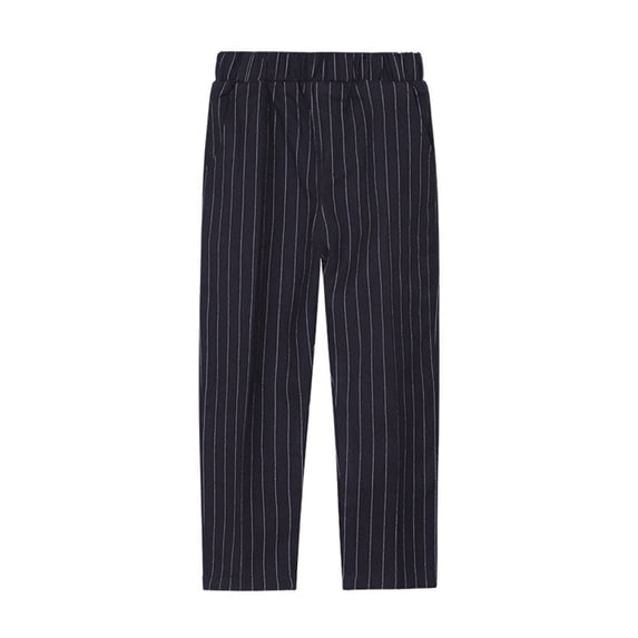 LYMAYTER Boys Pants for Kids Toddler Slim Fit Single Pants Youth Spring Fall Models Student Performance Host Dress Suit Pants Solid Color Trousers for 1-14years