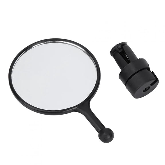 Black 360 Degree Adjustable Bicycle Bike Handlebar Rearview Mirror
