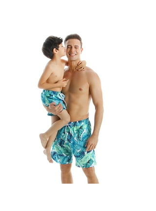 Dad and son swimwear hotsell